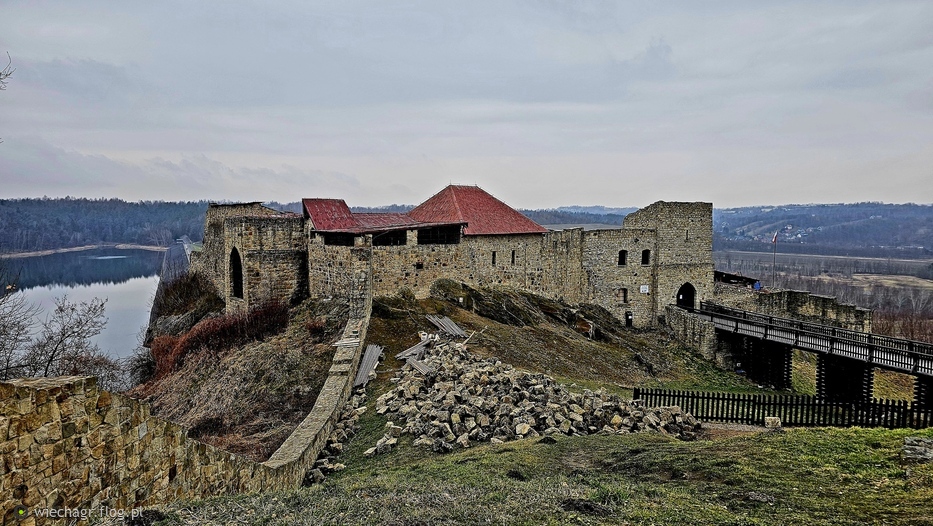 Zamek w Dobczycach i Jezioro Dobczyckie