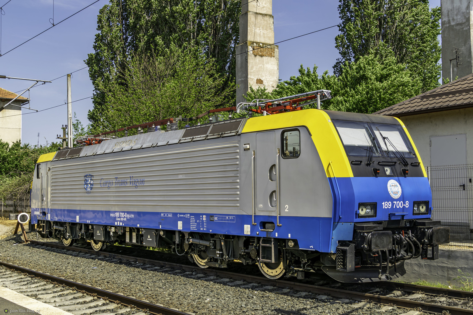 189 700-8 - Siemens EuroSprinter ES64F4 - Cargo Trans Wagon