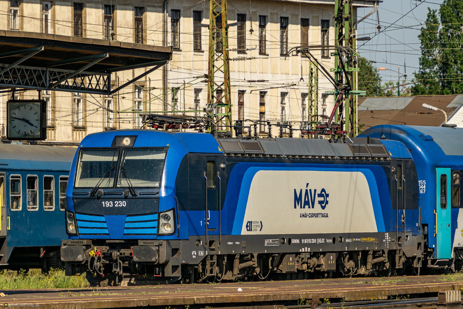 193 230 - Siemens Vectron X4EA - European Loco Lease MÁV Magyar Államvasutak