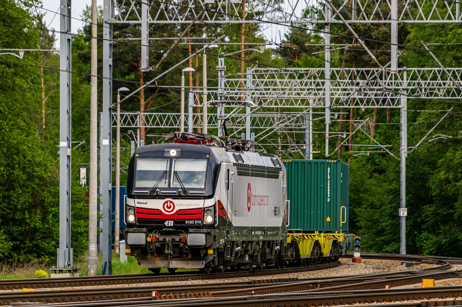 6193 510 "Marcel" - Siemens X4EA Vectron - ELL/Bahnoperator