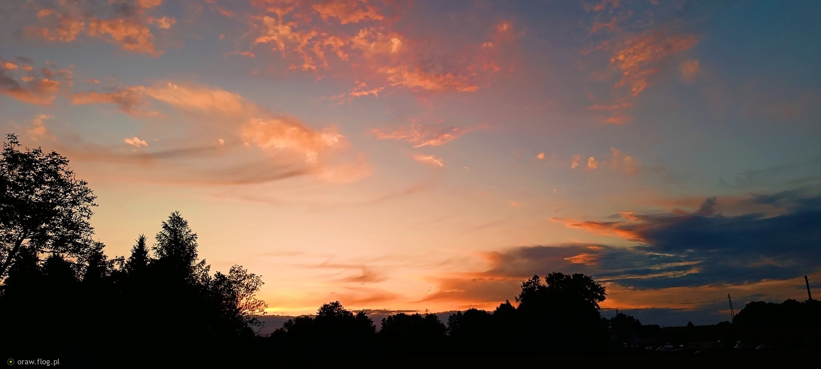 Ognista panorama...