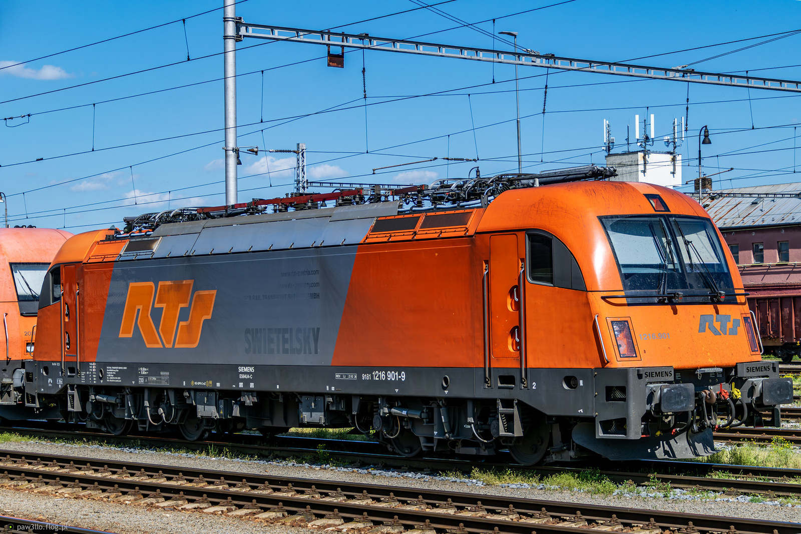 1216 901 - Siemens Taurus ES64U4 - RTS Swietelsky