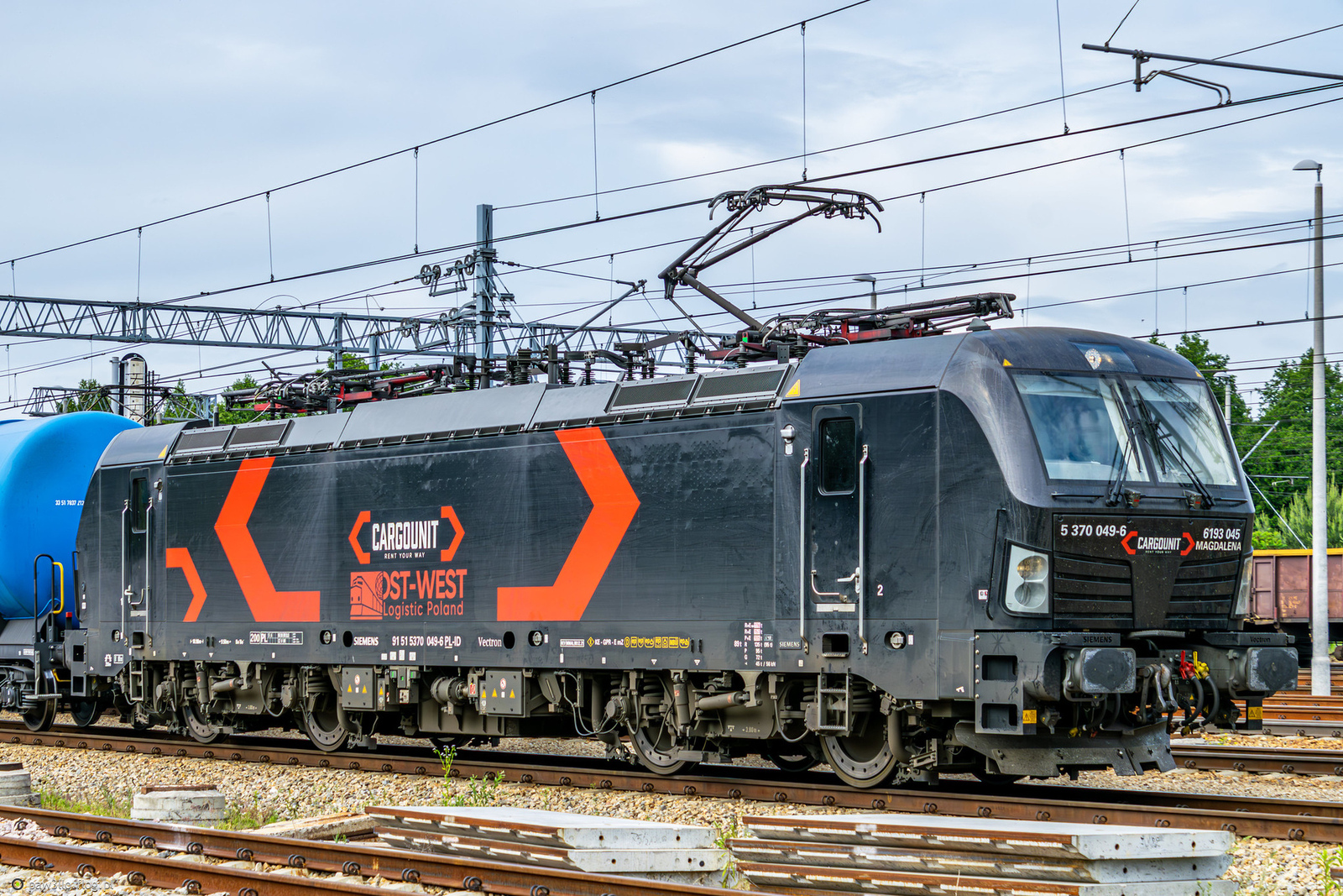 6193 045 "Magdalena" - Siemens Vectron X4MS - Cargounit/Ost-West Logistic Poland