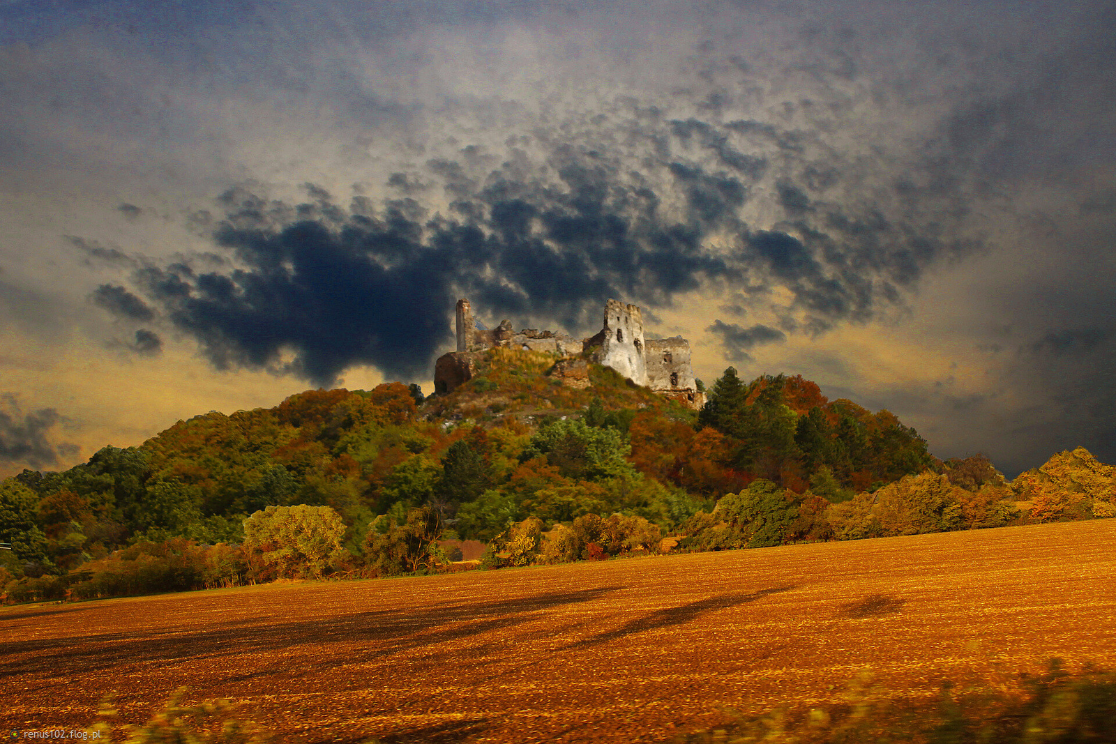 Bywają i takie zachody słońca...................