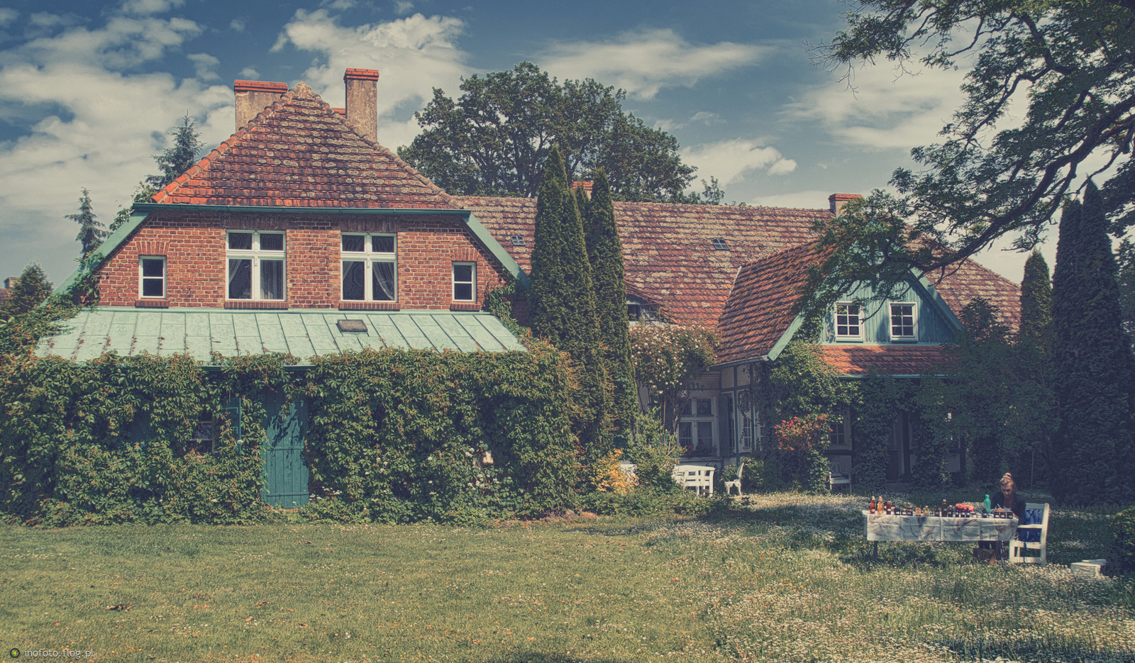 Sikorzyno - dworek Wybickich i Sikorskich