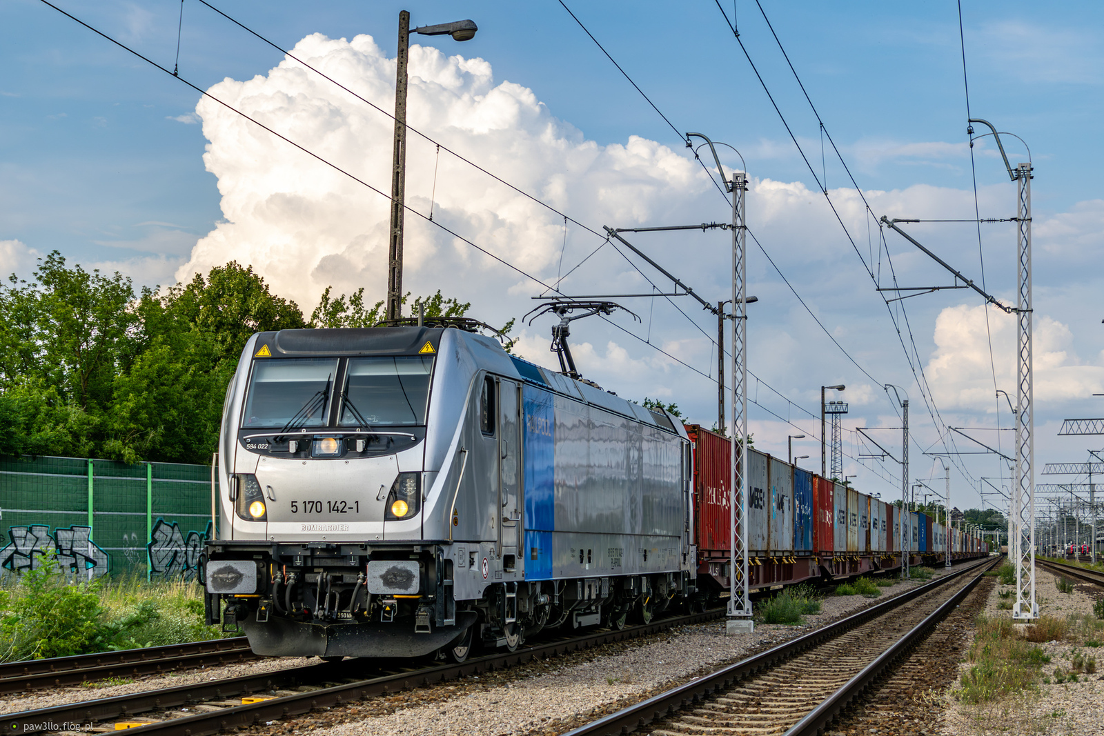 594 022 - Bombardier Traxx DC3 - Railpool/Metrans
