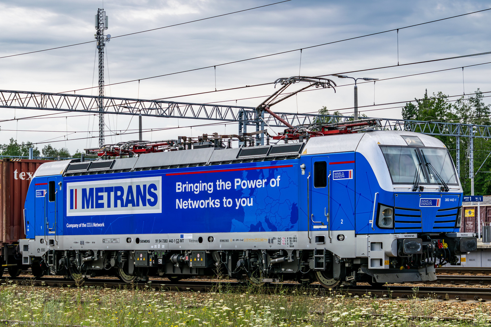 383 442-1 - Siemens Vectron X4EA - Metrans