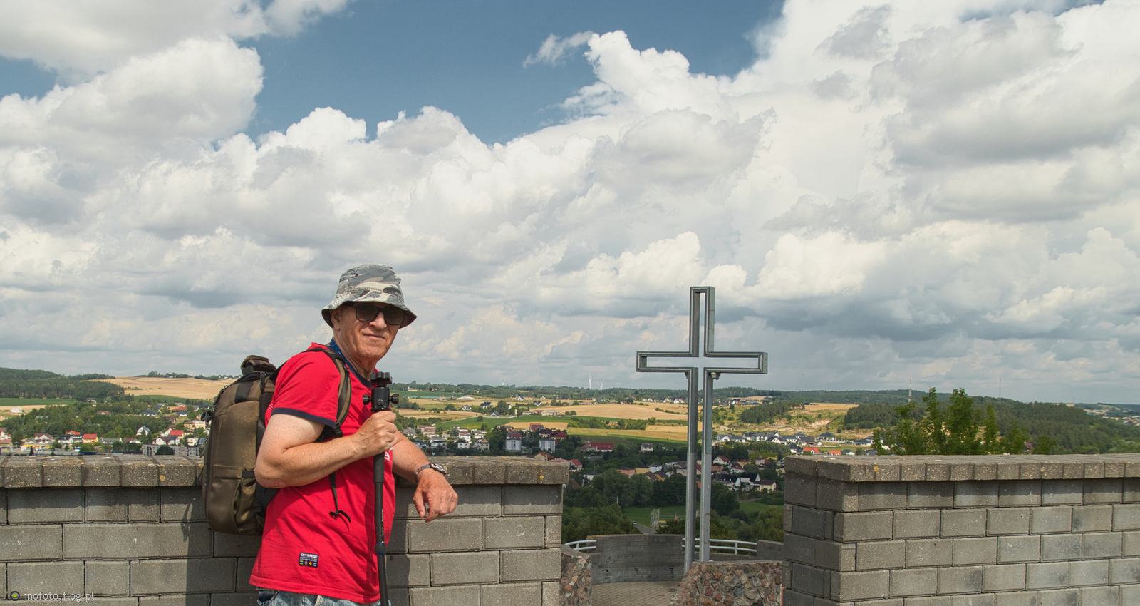 Nieznany bliżej zadymiarz na górze w Kurzętniku 😉