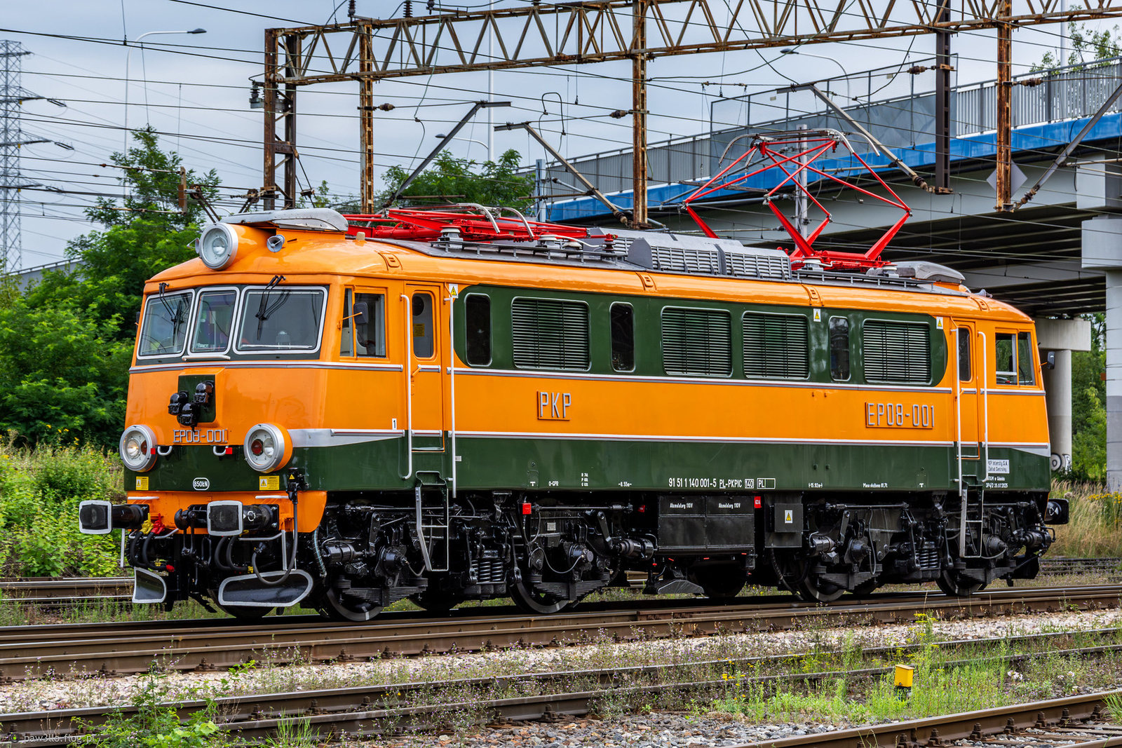 EP08-001 - Pafawag 102E - PKP Intercity