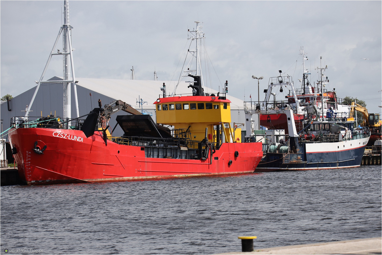 Darłówko - Spaerkiem wzdłuż nabrzeża rybackiego