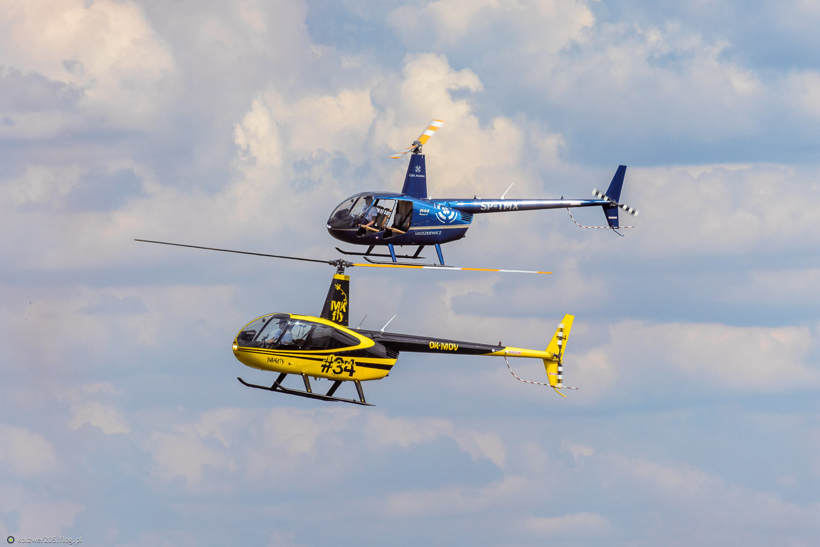 Robinson R44 Raven #OK-MOV i #SP-TMX