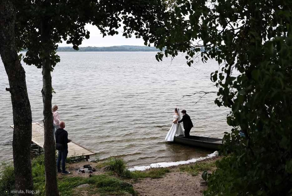 Podglądając sesję ślubną