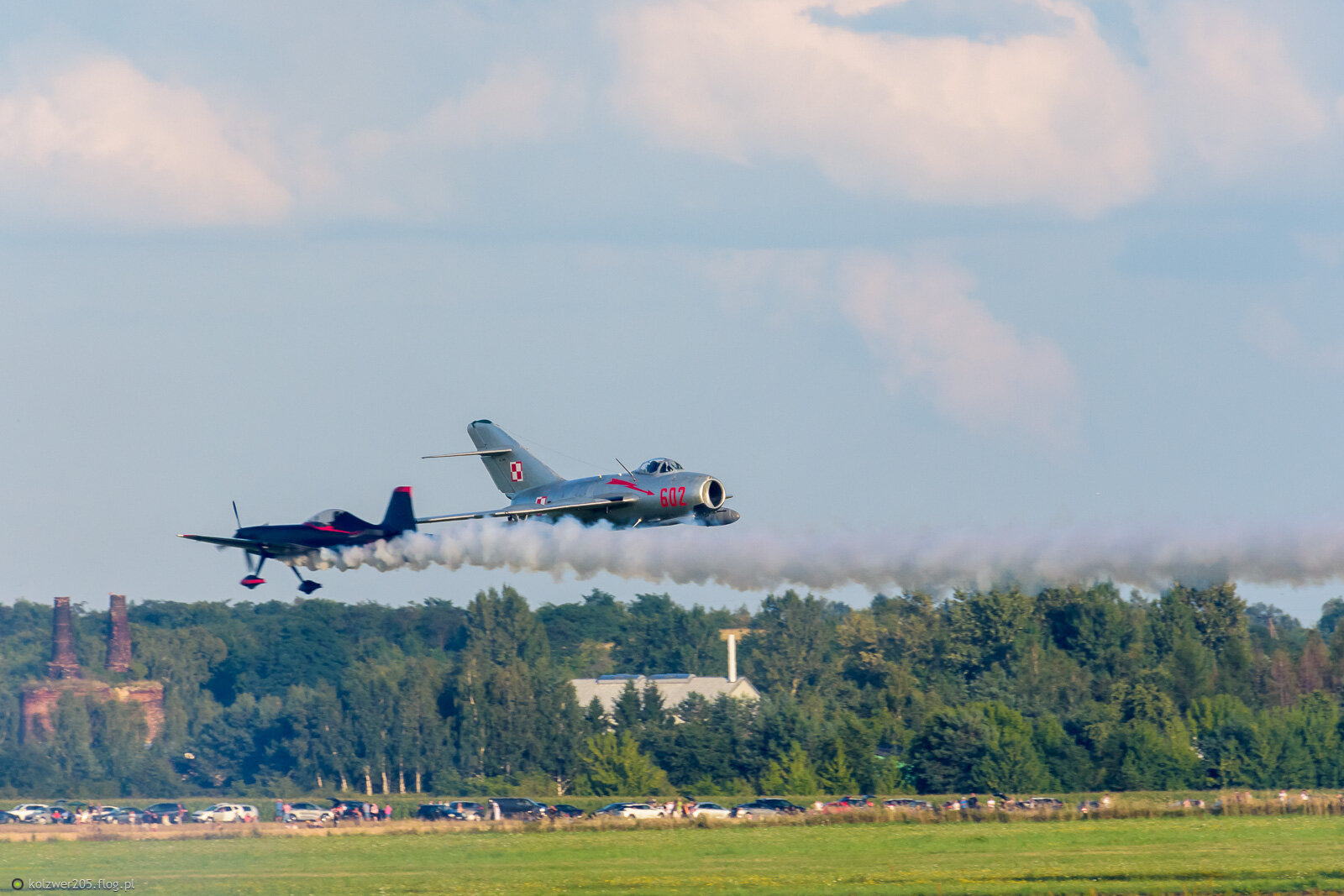 Lim-2 602 #SP-MIG i GB1 Gamebird #SP-EED - AirShow Rudniki 2025