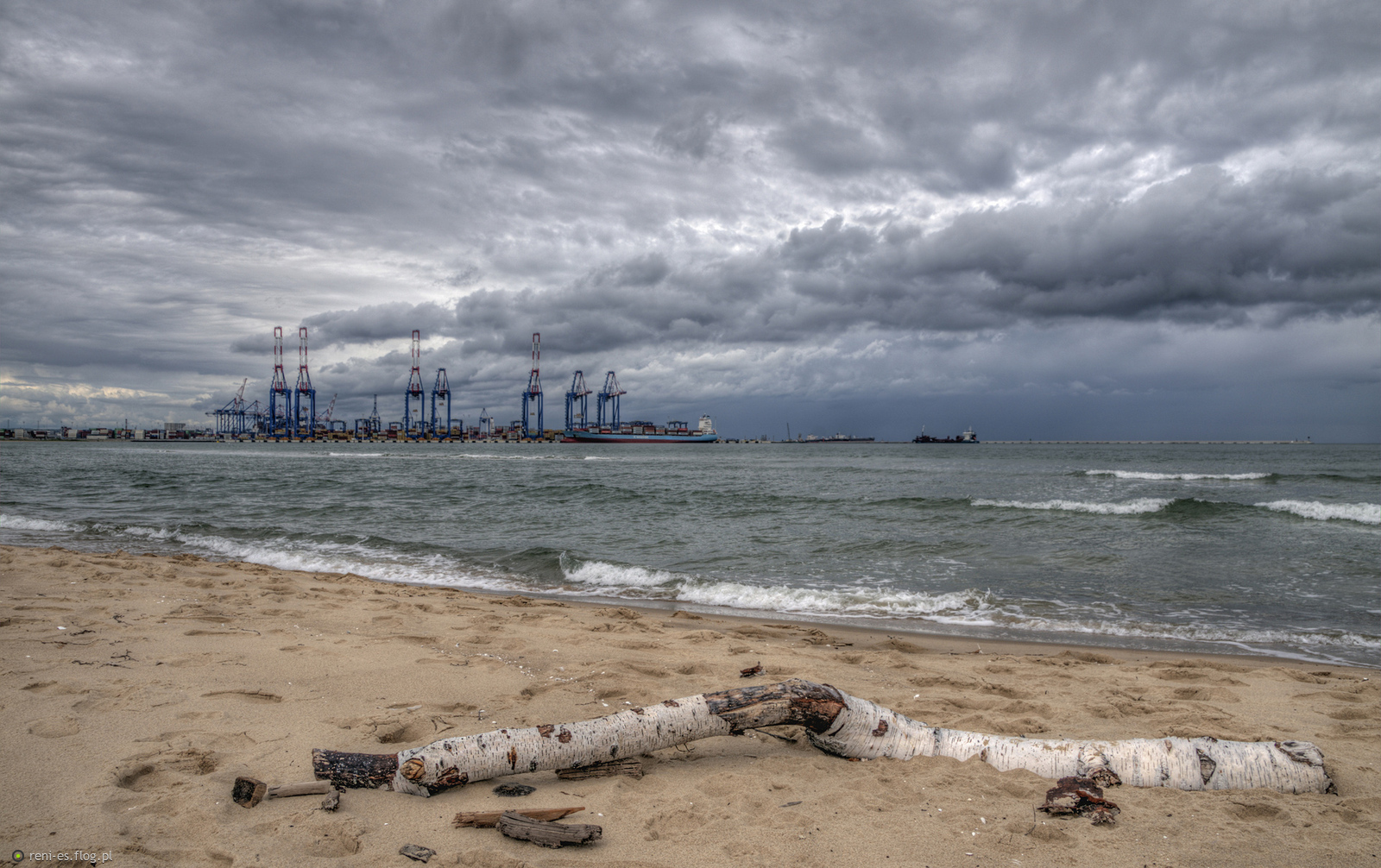 Stacja kosmiczna...plaża Stogi...;)