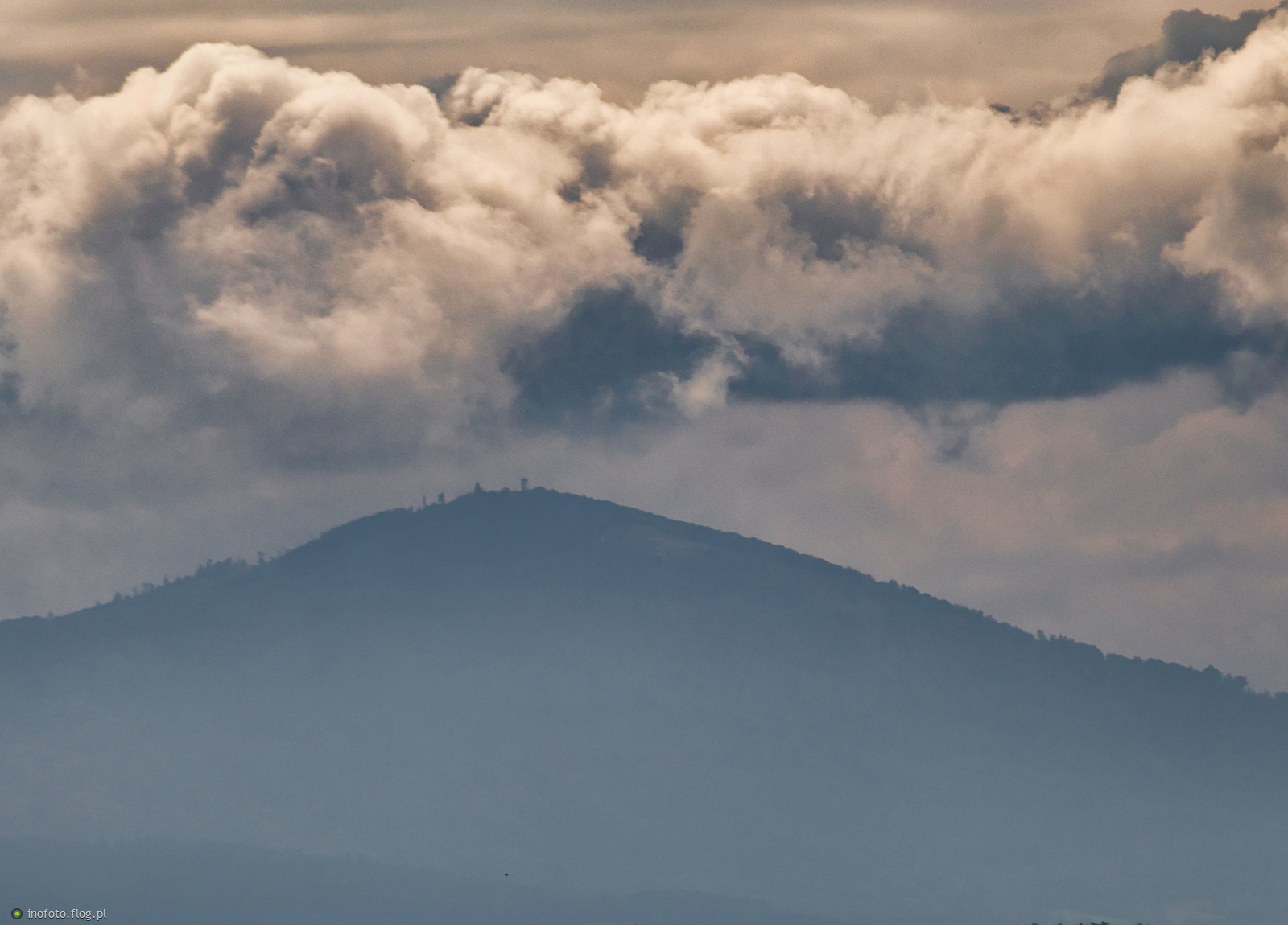 Na powitanie- "cień wielkiej góry" - Biskupia Kopa