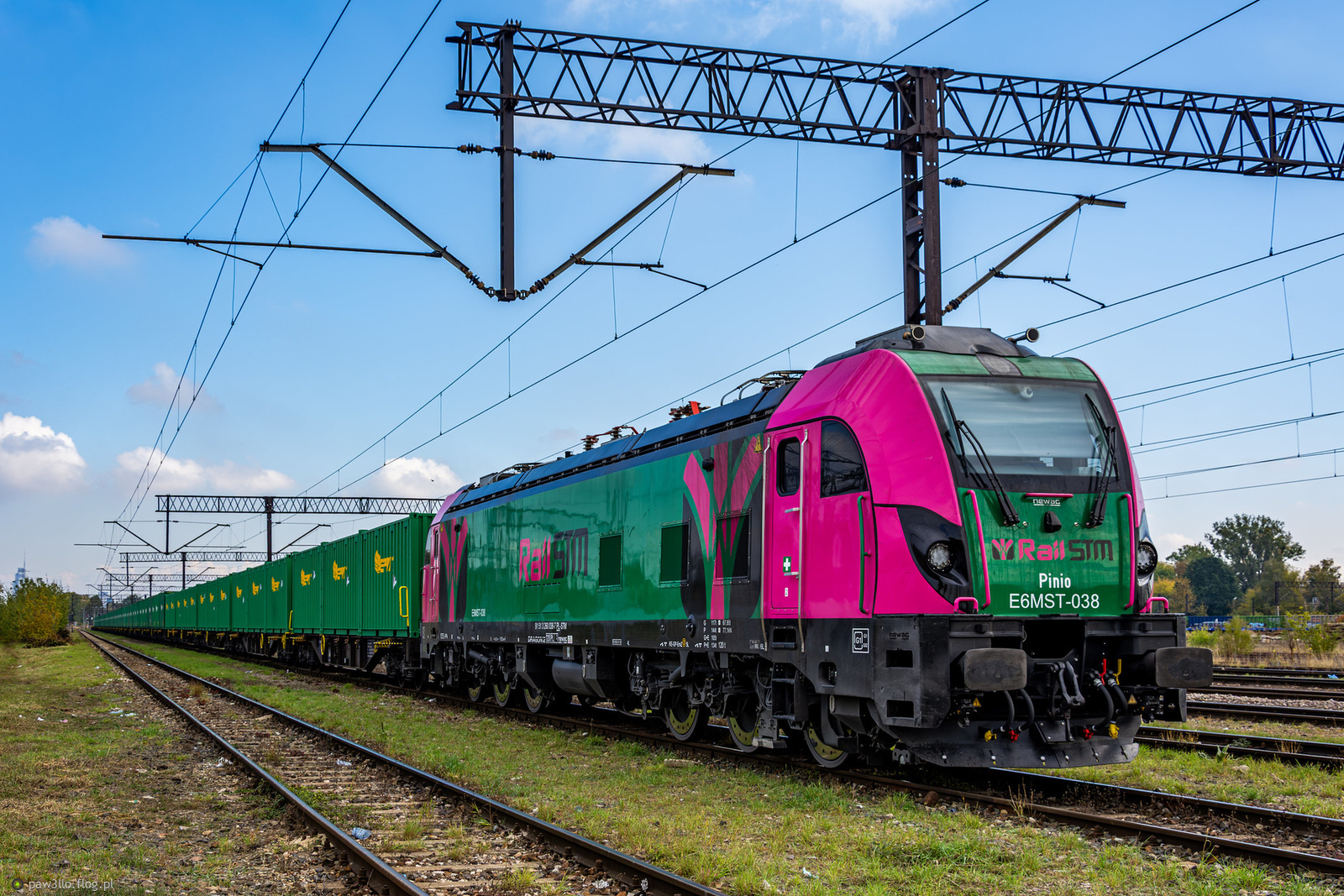 E6MST-038 "Pinio" - Newag Dragon E6MST - Rail STM