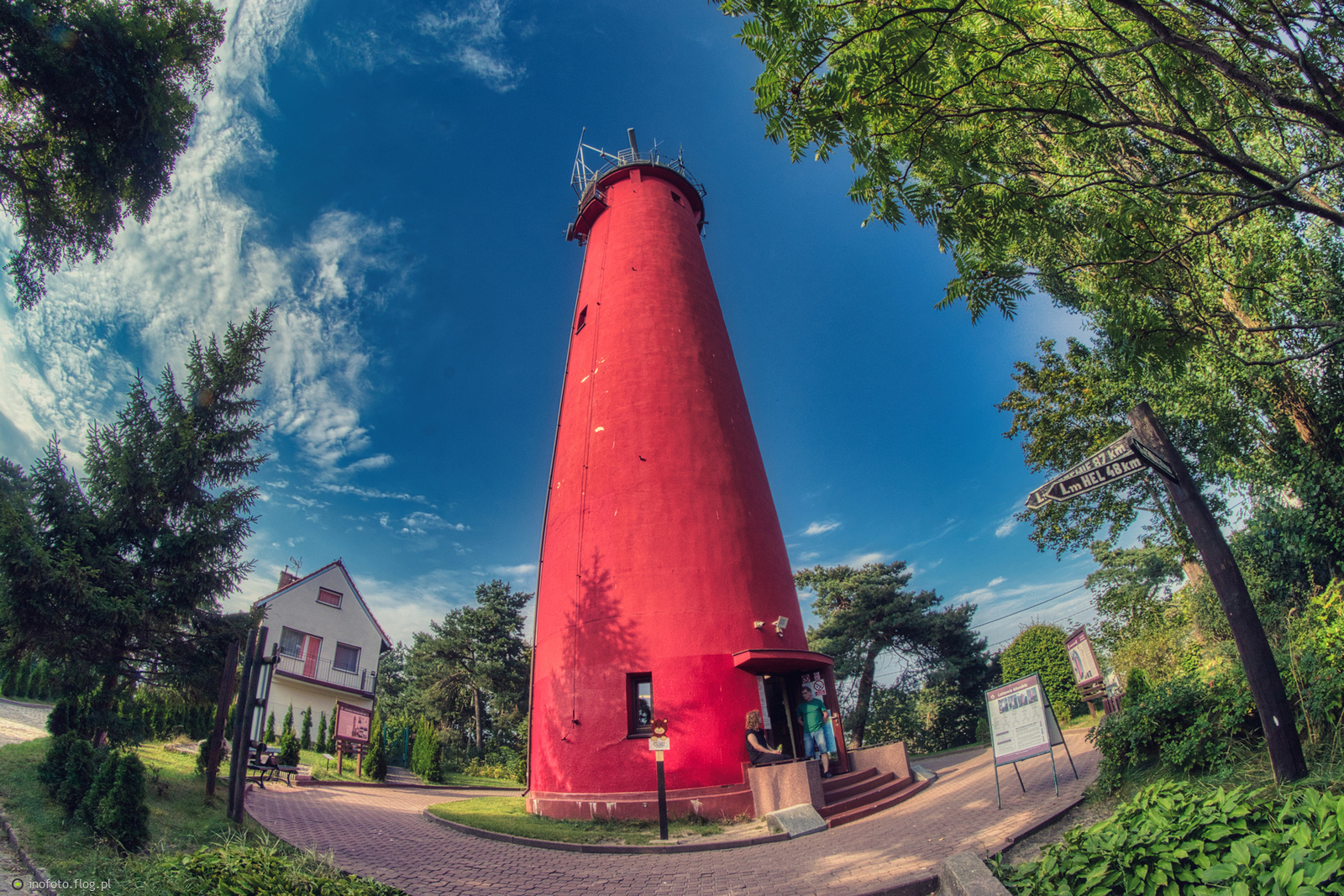 Latarnia morska w Krynicy Morskiej