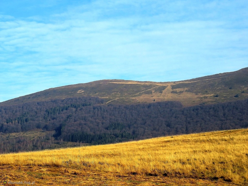 Bieszczady jesienią- o świcie, w południe, o zachodzie.