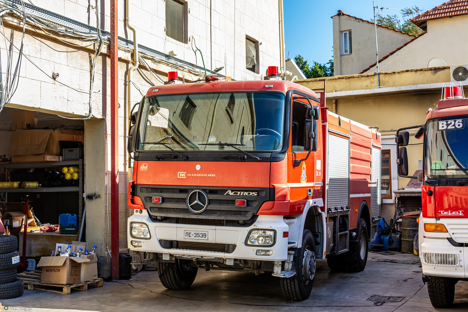 Mercedes-Benz Actros/THT - Hellenic Fire Service (Πυροσβεστικό Σώμα) #ΠΣ 3539