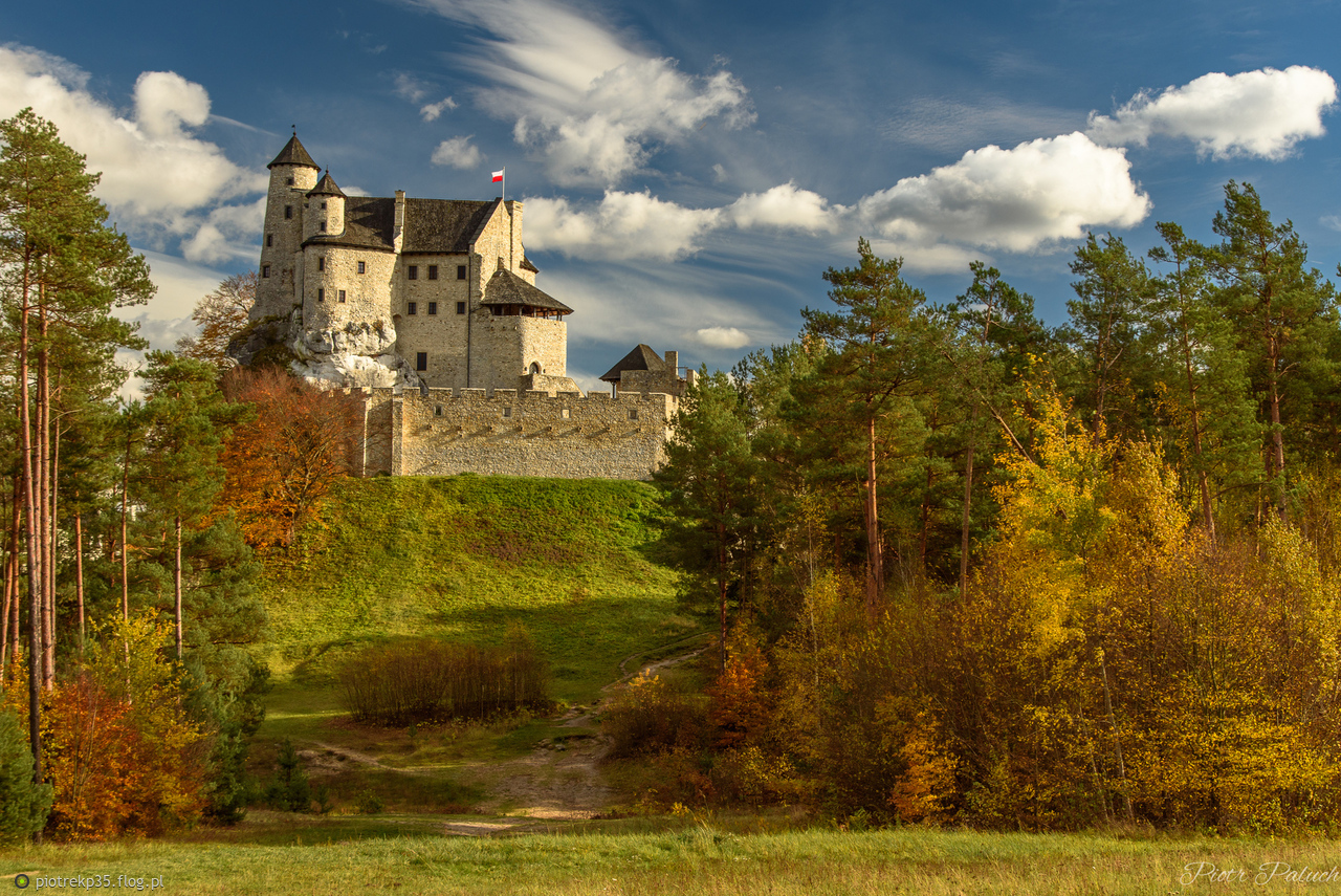 Zamek w Bobolicach w wydaniu jesiennym :)