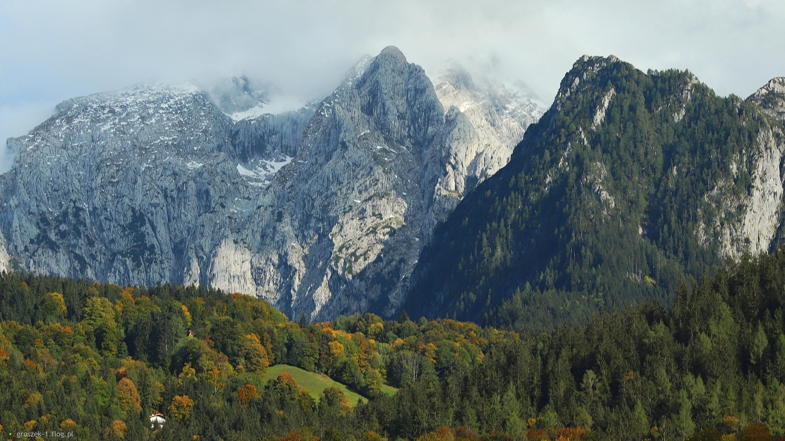 Jesień w Alpach ...