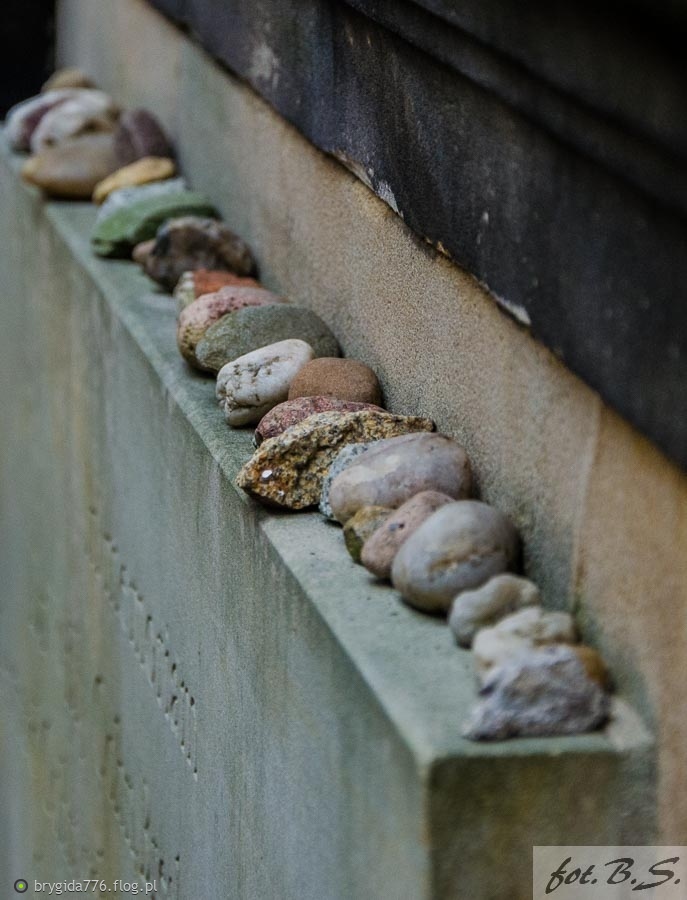 Kamienie w ogrodzie pamięci...