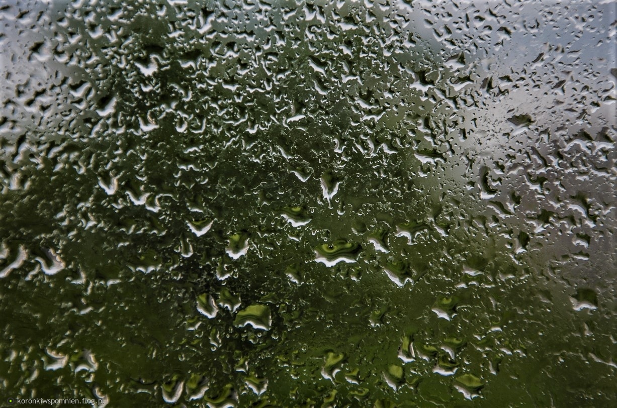 Kolejny deszczowy dzień, ale mimo wszystko uśmiechu życzę:)