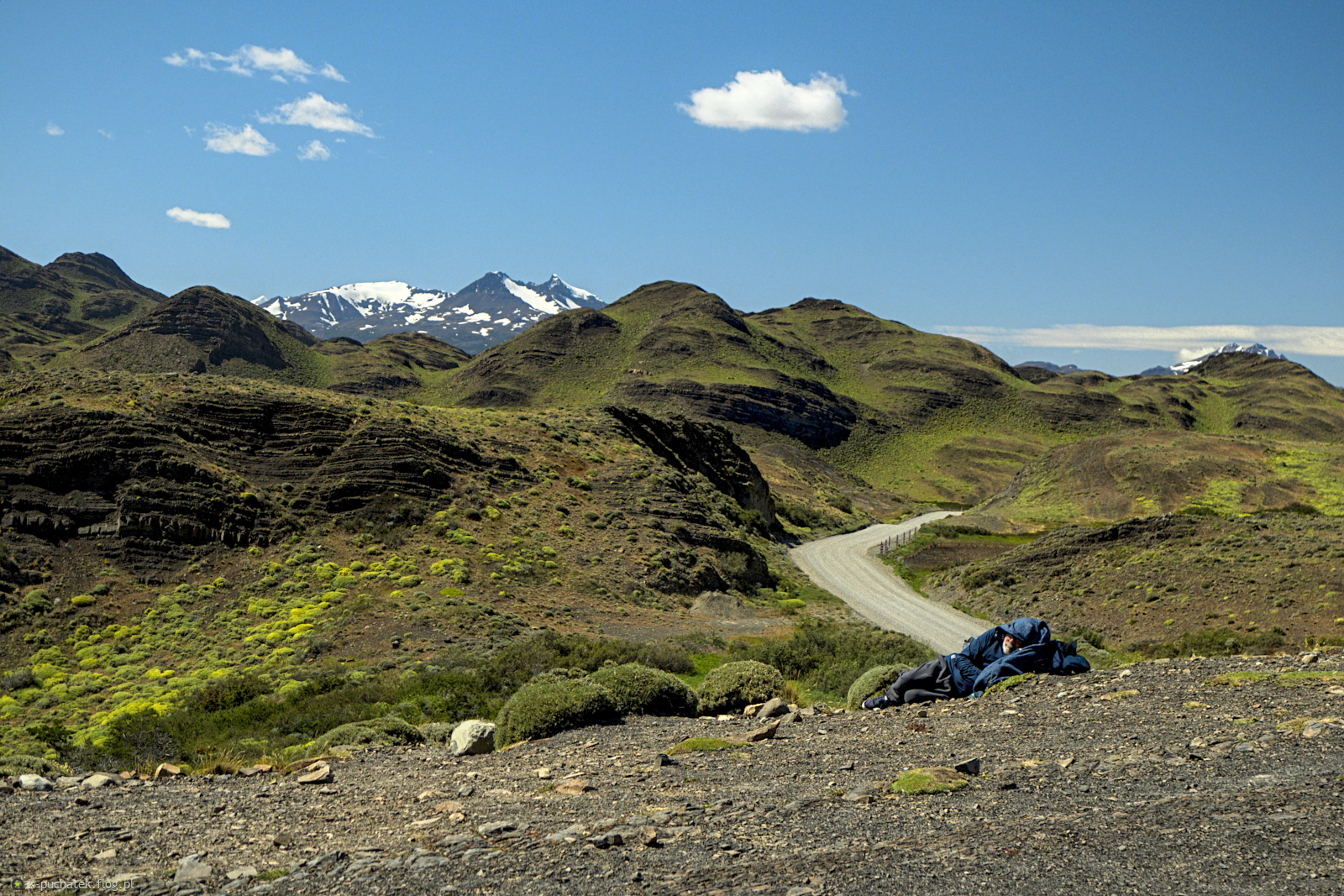 Strudzony wędrowiec...