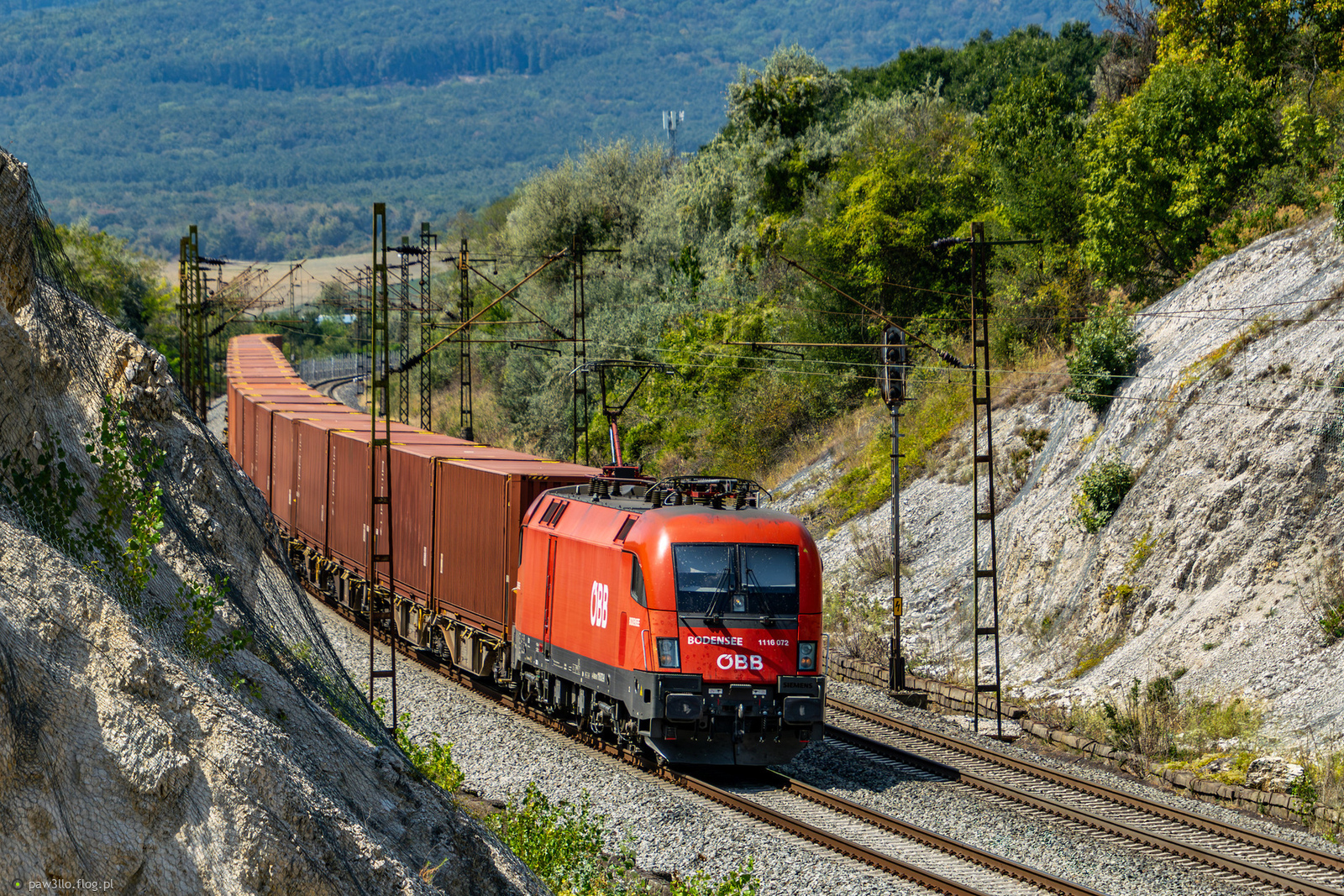1116 072 "BODENSEE" - Siemens Taurus ES64U2 - Österreichische Bundesbahnen