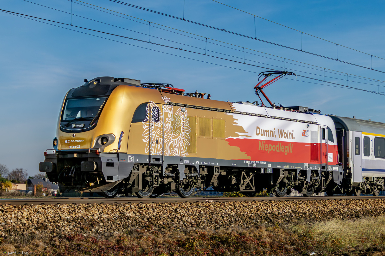 EU160-015 - Newag E4DCU Griffin - PKP Intercity