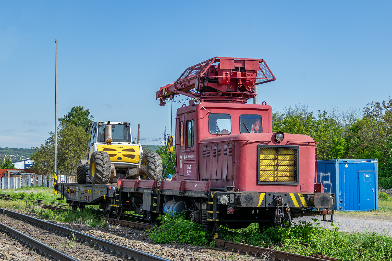 428 185-9 - TMCP V.V.Vorovsky DGKu-5 - Železnice Slovenskej Republiky