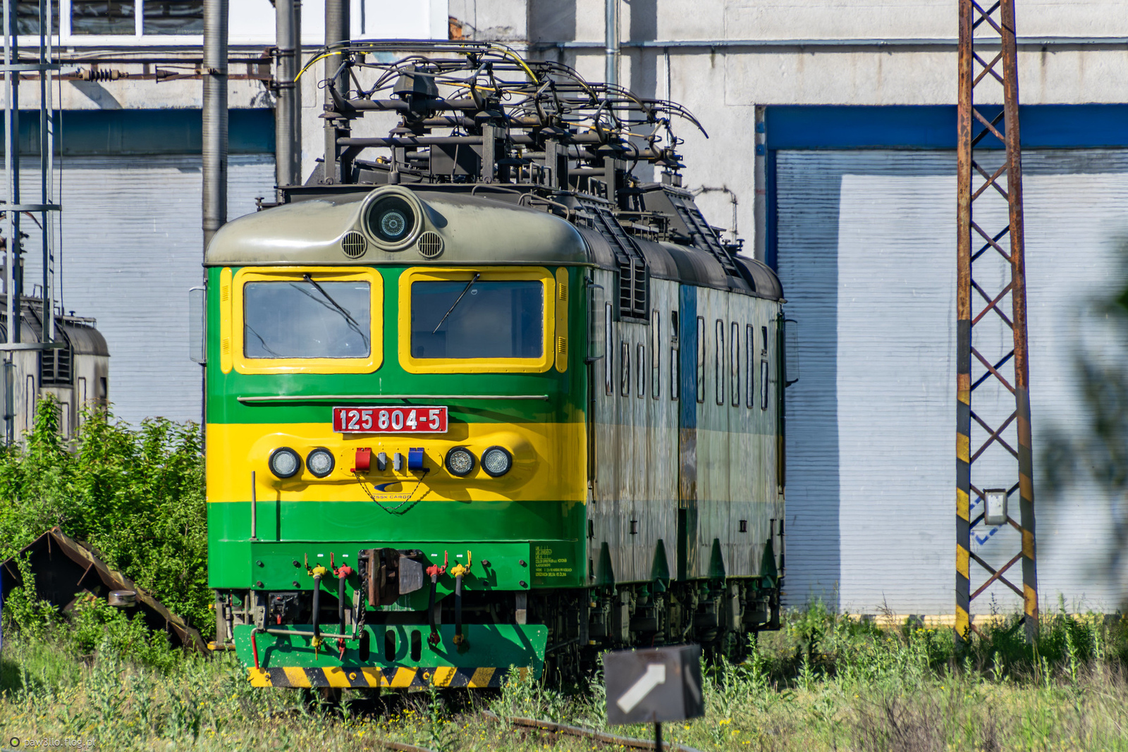 125 804-5 - Škoda 67E - ZSSK Cargo