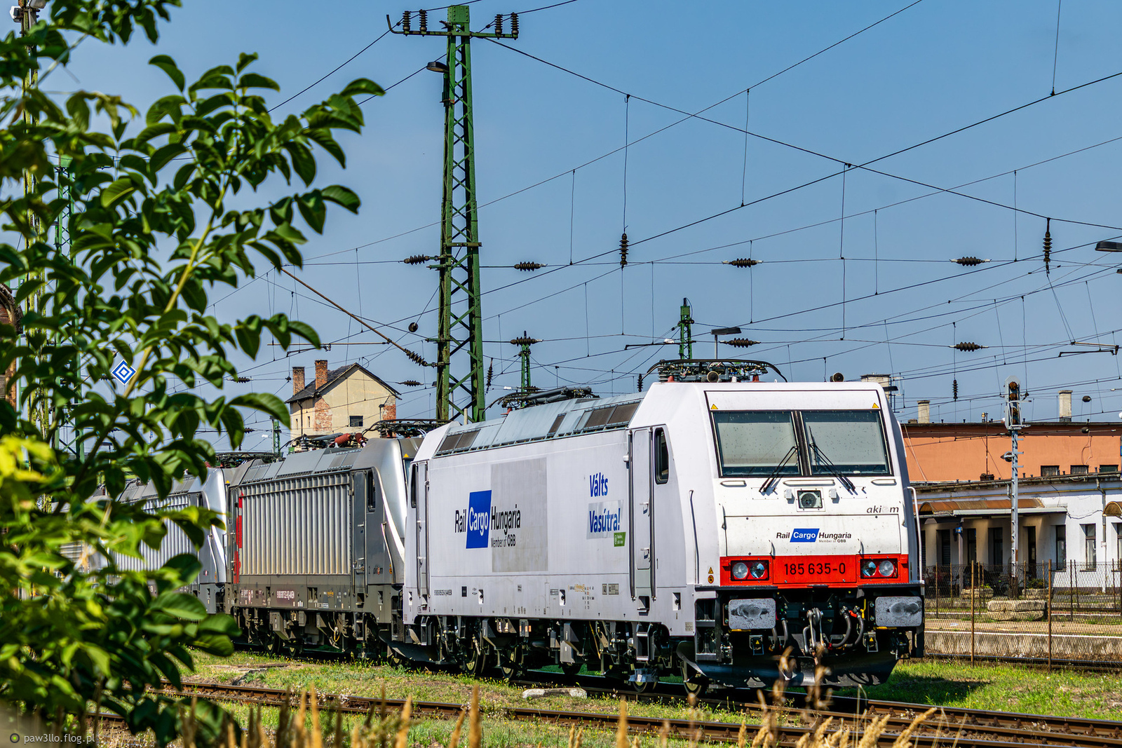 185 635-0 - Bombardier TRAXX F140 AC2 - Akiem/Rail Cargo Hungaria