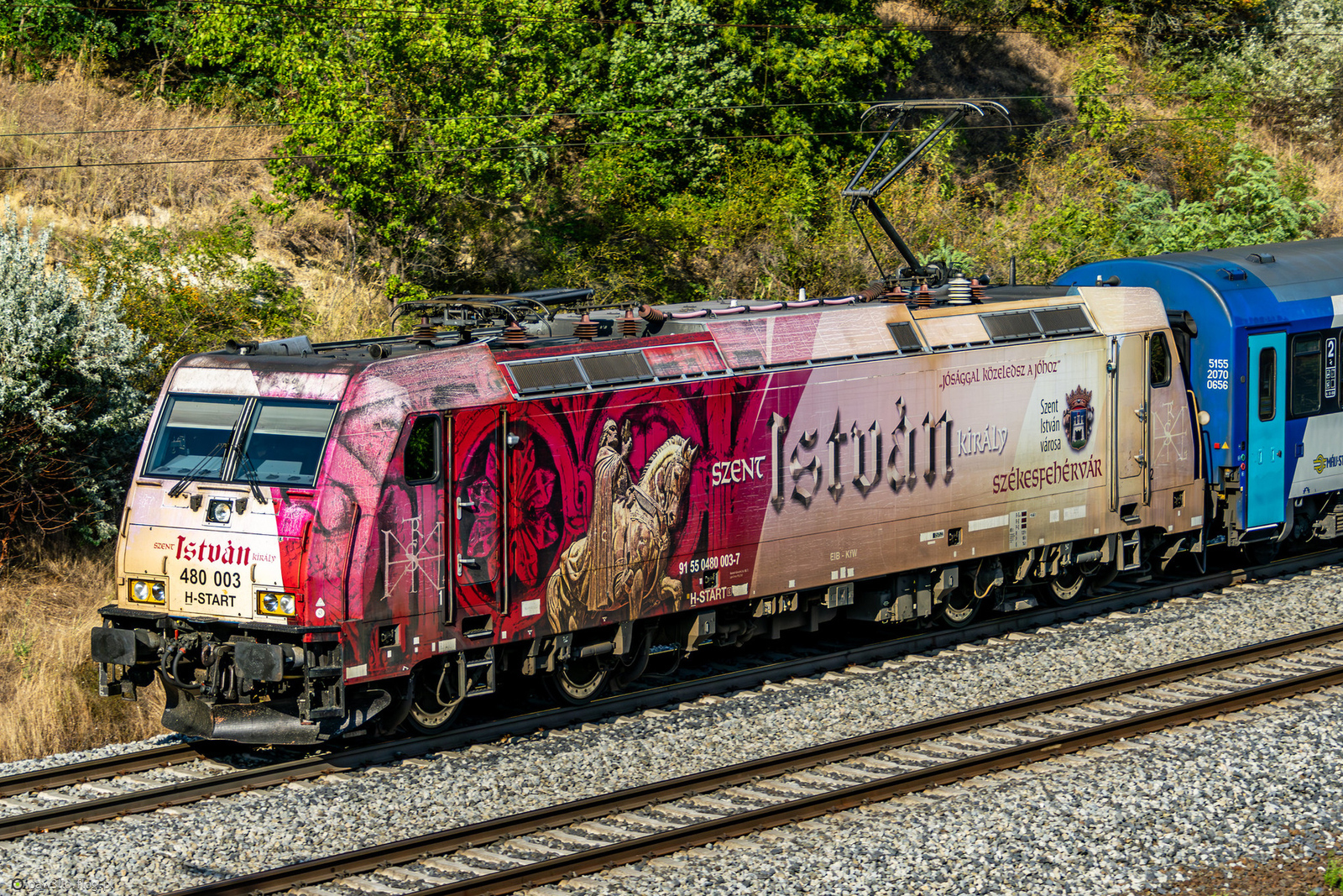 480 003 - Bombardier TRAXX P160 AC2 - MÁV-START ZRt.