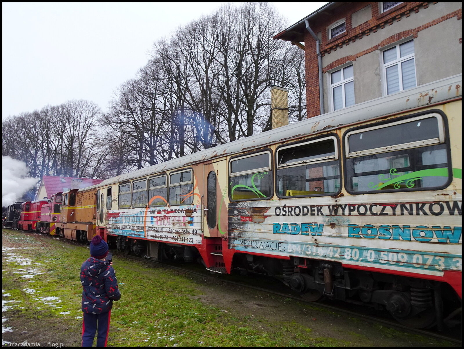 Jakie ładne pociągi!