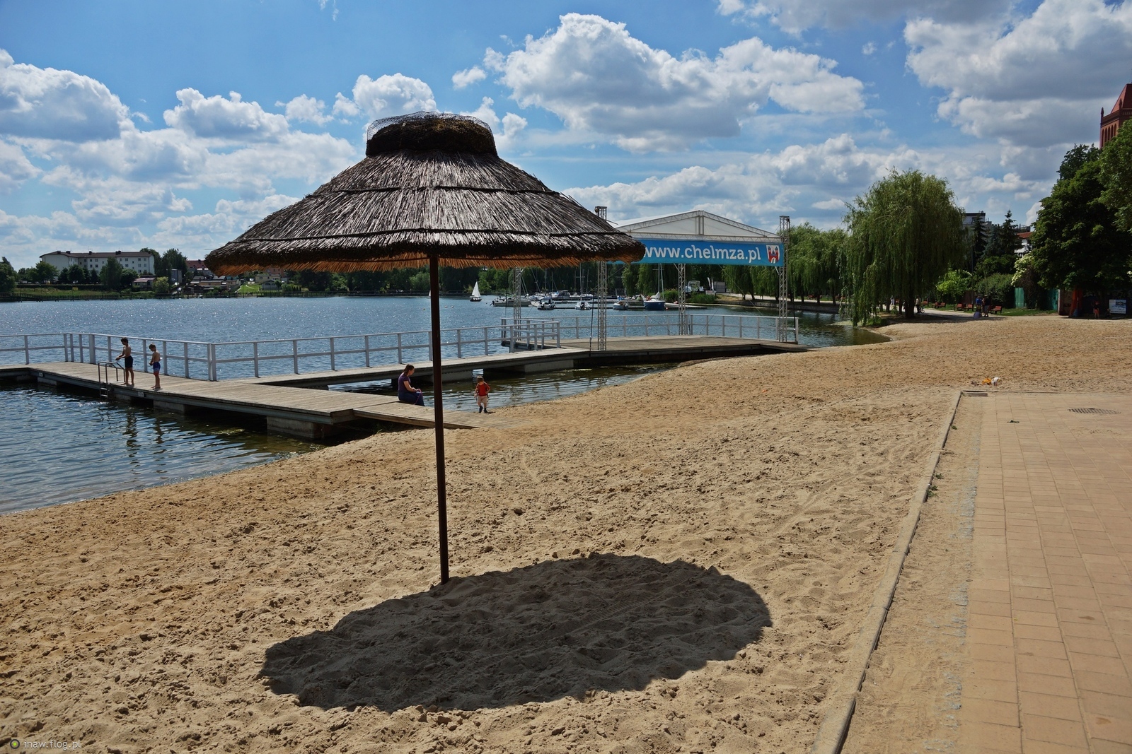Jezioro i plaża😊
