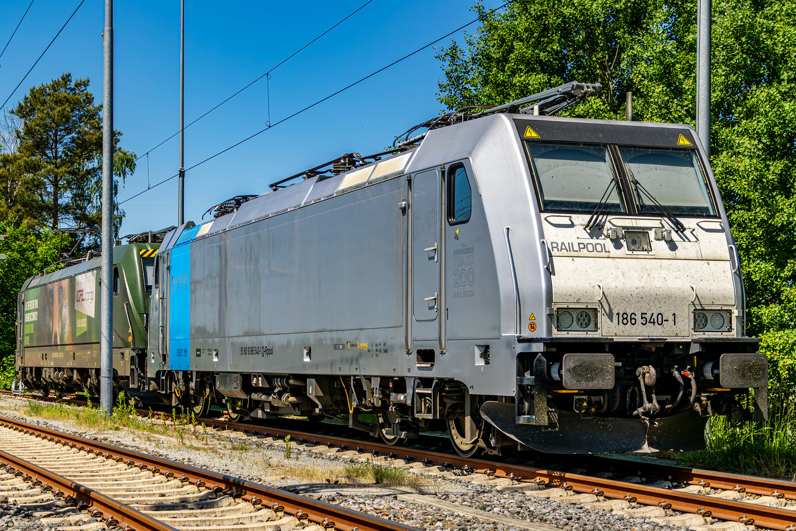186 540-1 - Bombardier Traxx MS F140 - Railpool