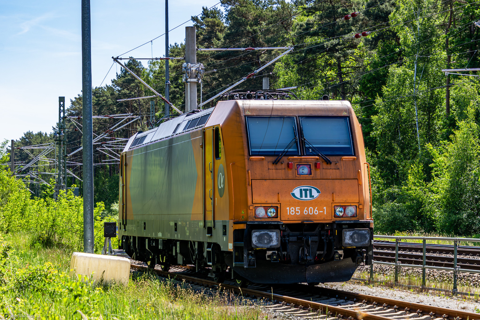 185 606-1 - Bombardier TRAXX F140 AC2 - Alpha Trains - ITL Eisenbahngesellschaft mbH
