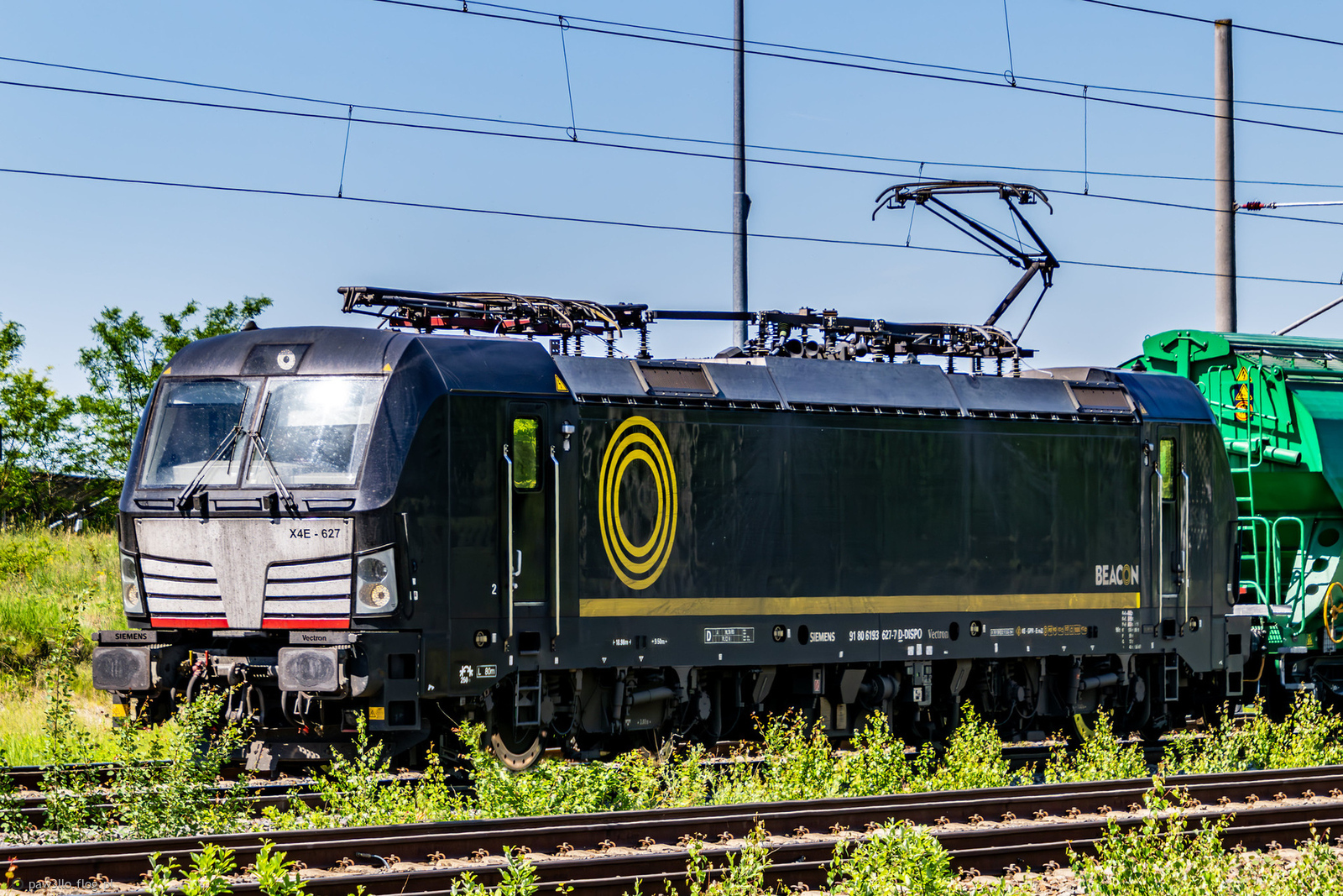 X4E-627 - Siemens Vectron X4EA - Beacon Rail/LTE Logistik and Transport GmbH