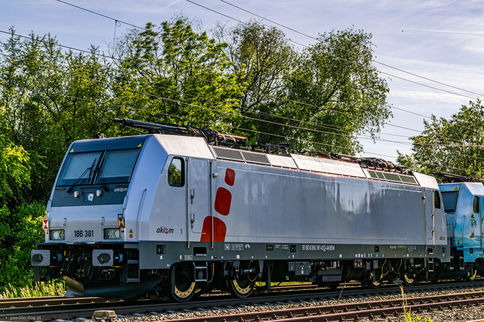 186 381 - Bombardier Traxx MS F140 - Akiem/HSL Logistic