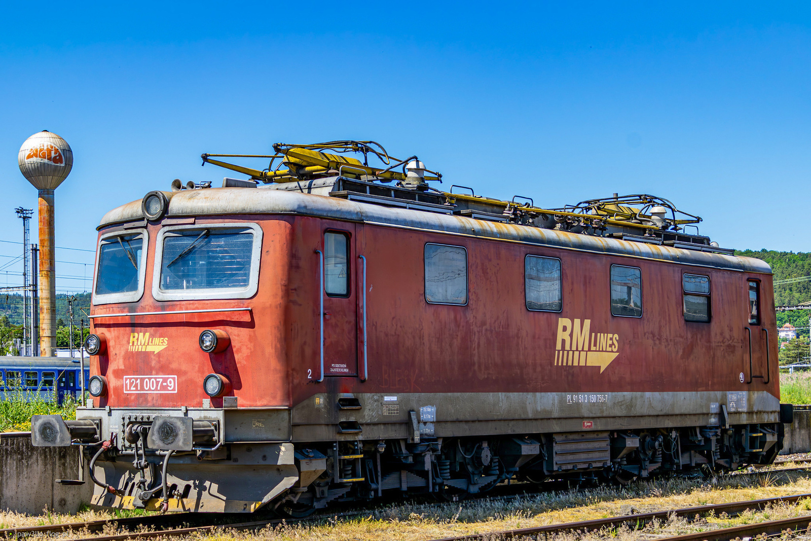 121 007-9 - Škoda 43E - RM Lines