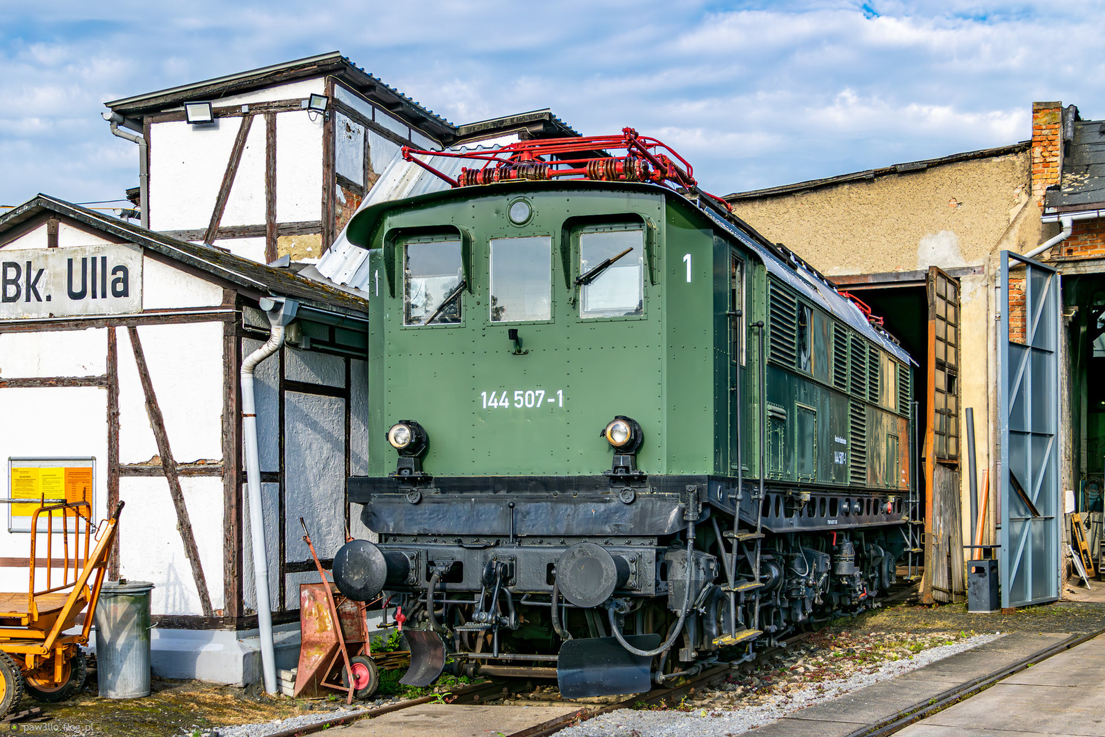 144 507-1 - AEG E 44/5 - Eisenbahnmuseum Weimar
