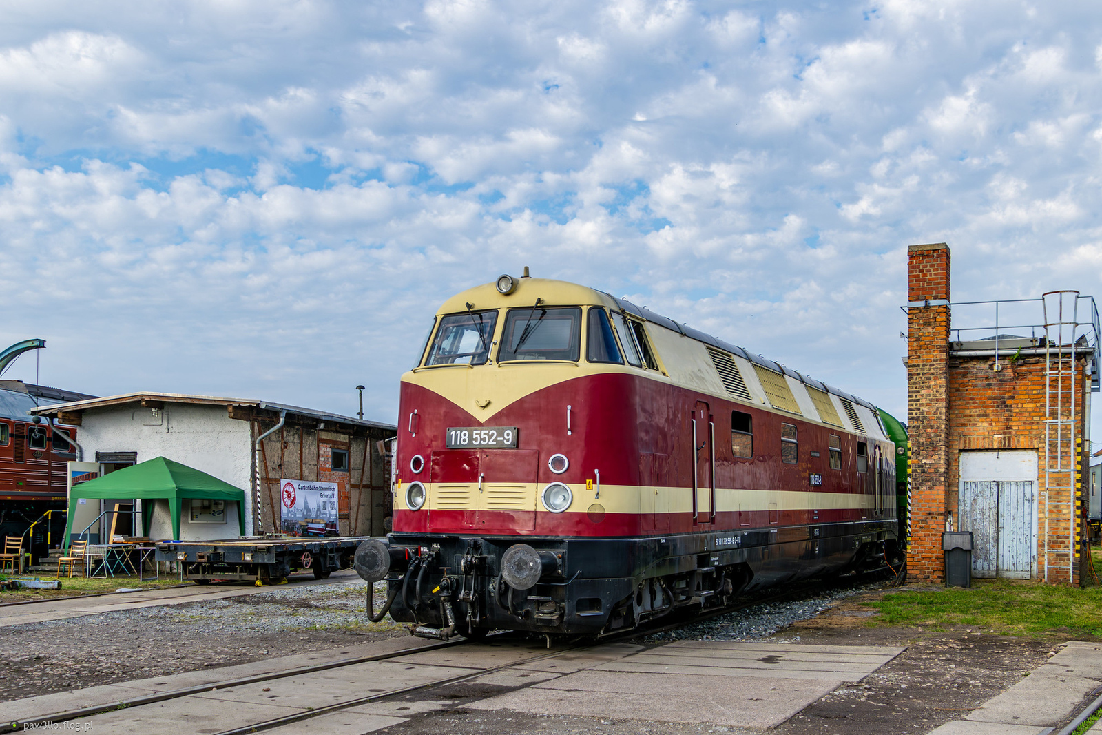 118 552-9 - LKM Babelsberg V180 - ITL Pirna