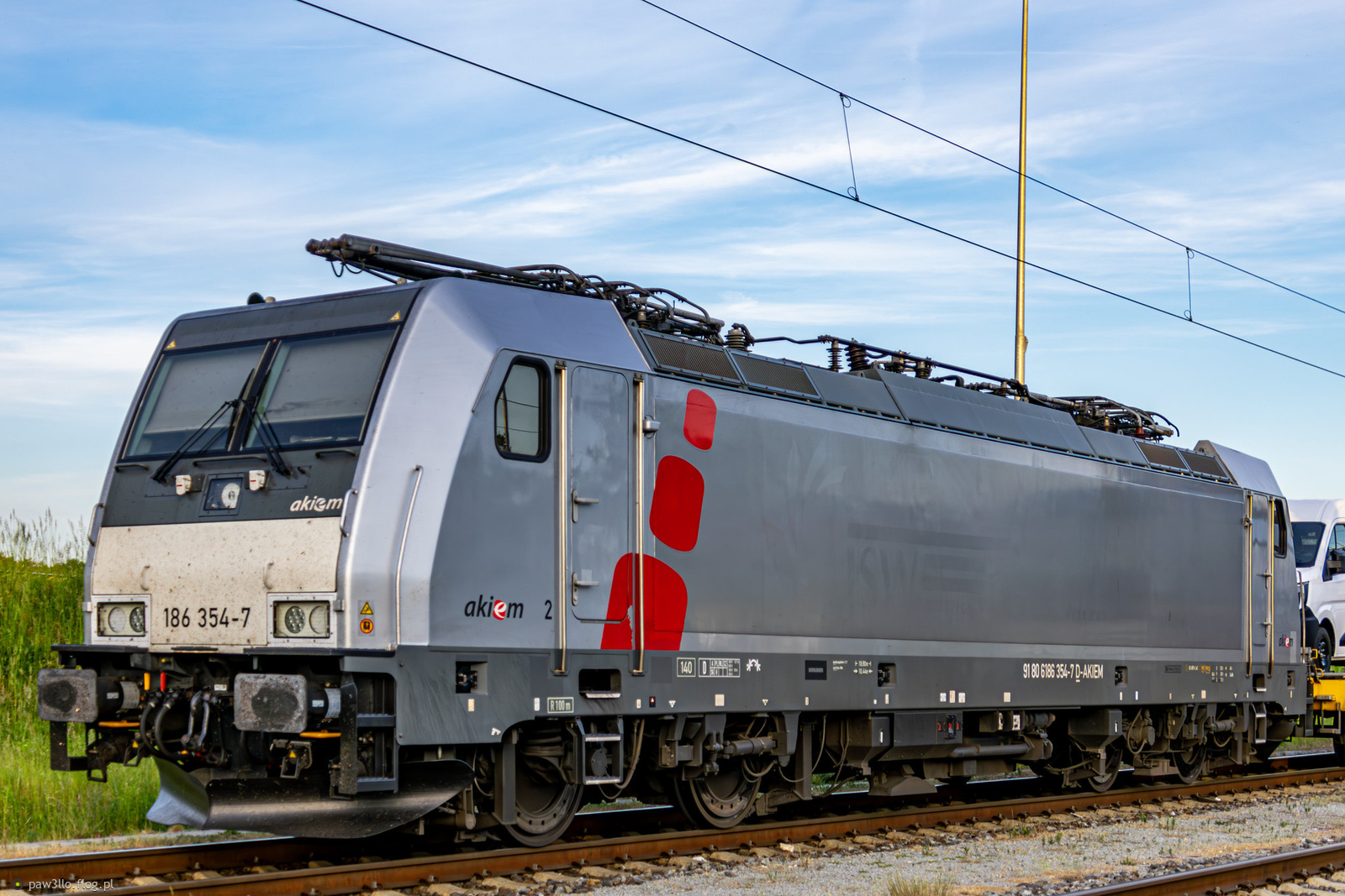186 354-7 - Bombardier Traxx MS F140 - Akiem/DB Cargo