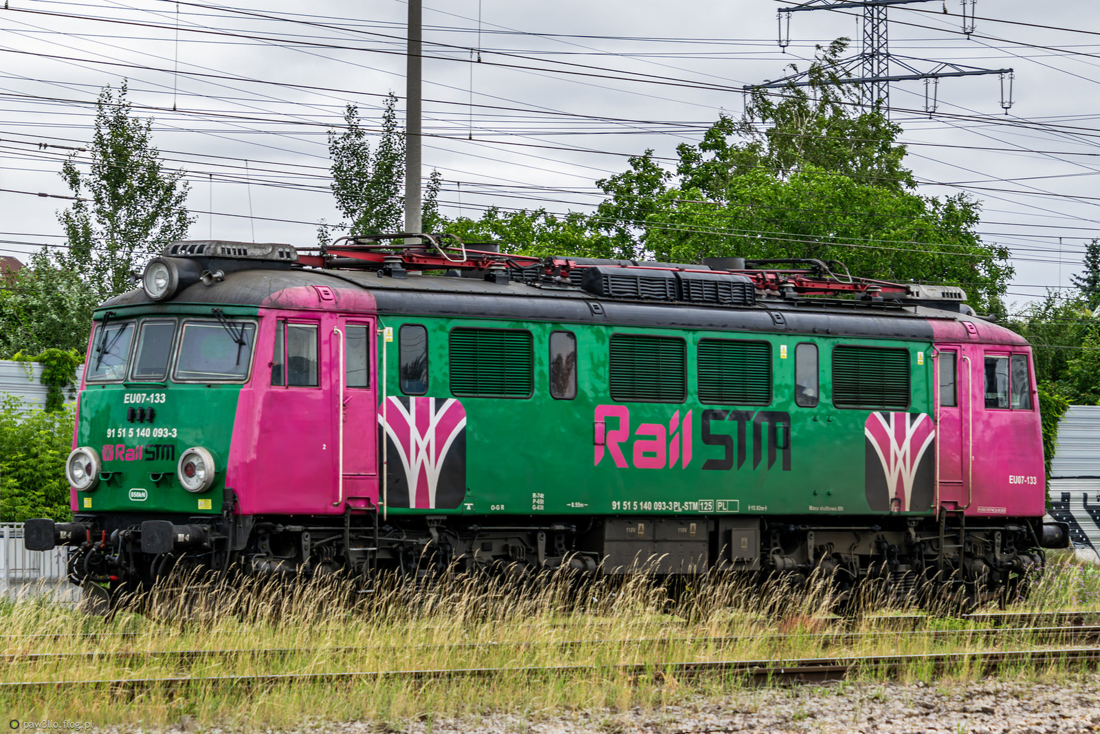 EU07-133 - PaFaWag 4E - Rail STM