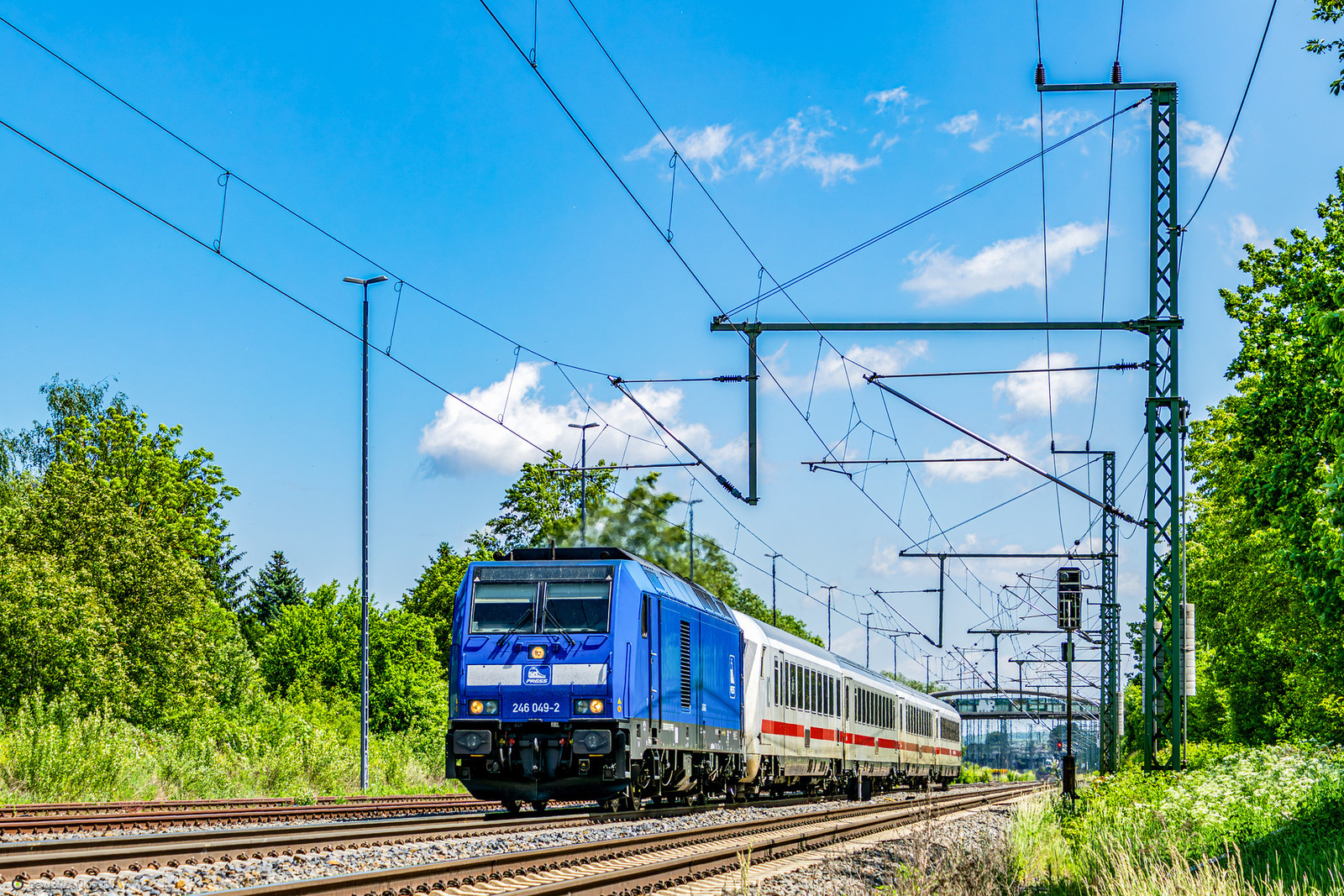 246 049-2 - Bombardier Traxx P160 DE - PRESS - Eisenbahn-Bau- and Betriebsgesellschaft Pressnitztalbahn mbH