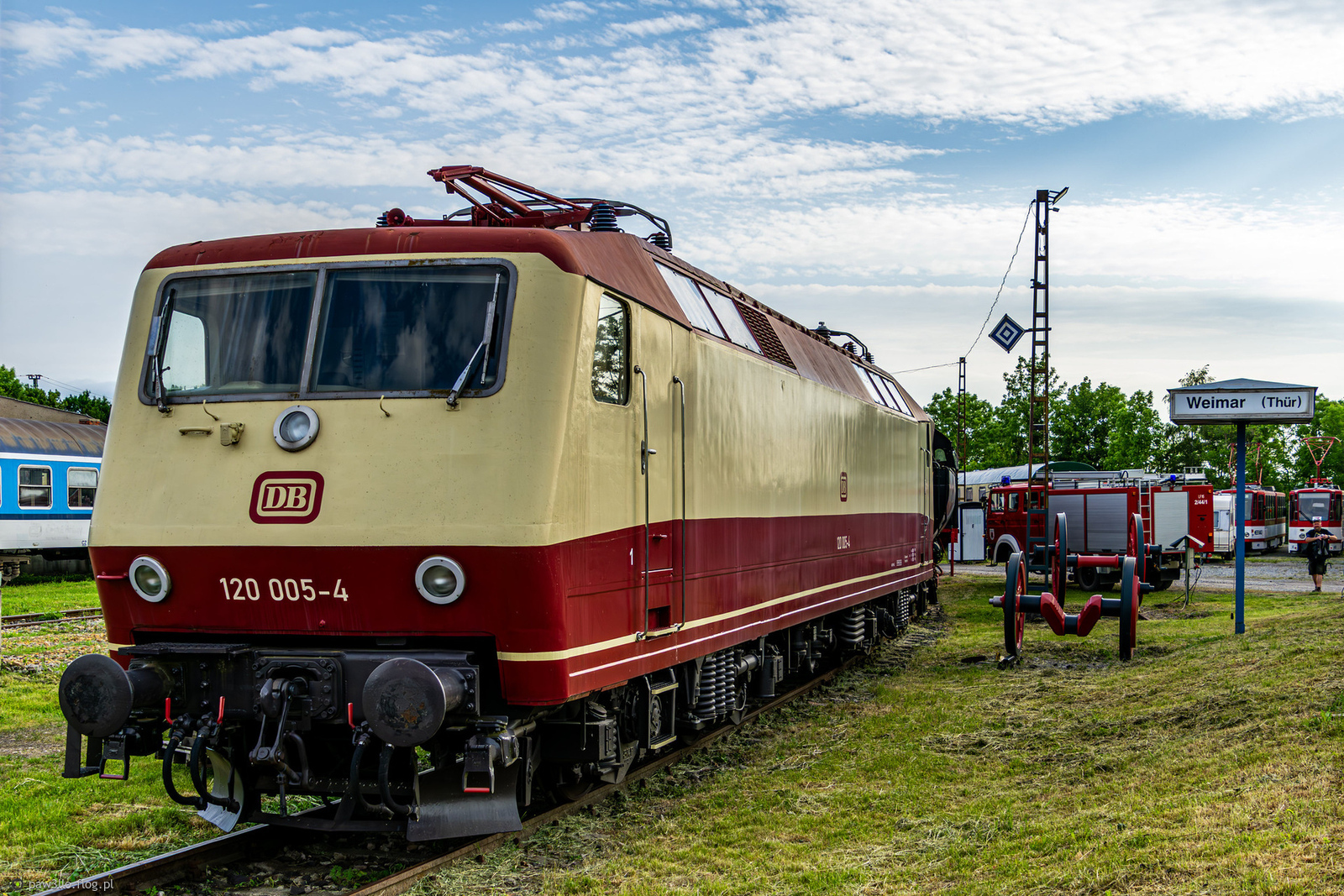 120 005-4 - BBC, Henschel, Krauss-Maffei, Krupp DB Baureihe 120.0 - Eisenbahnmuseum Weimar