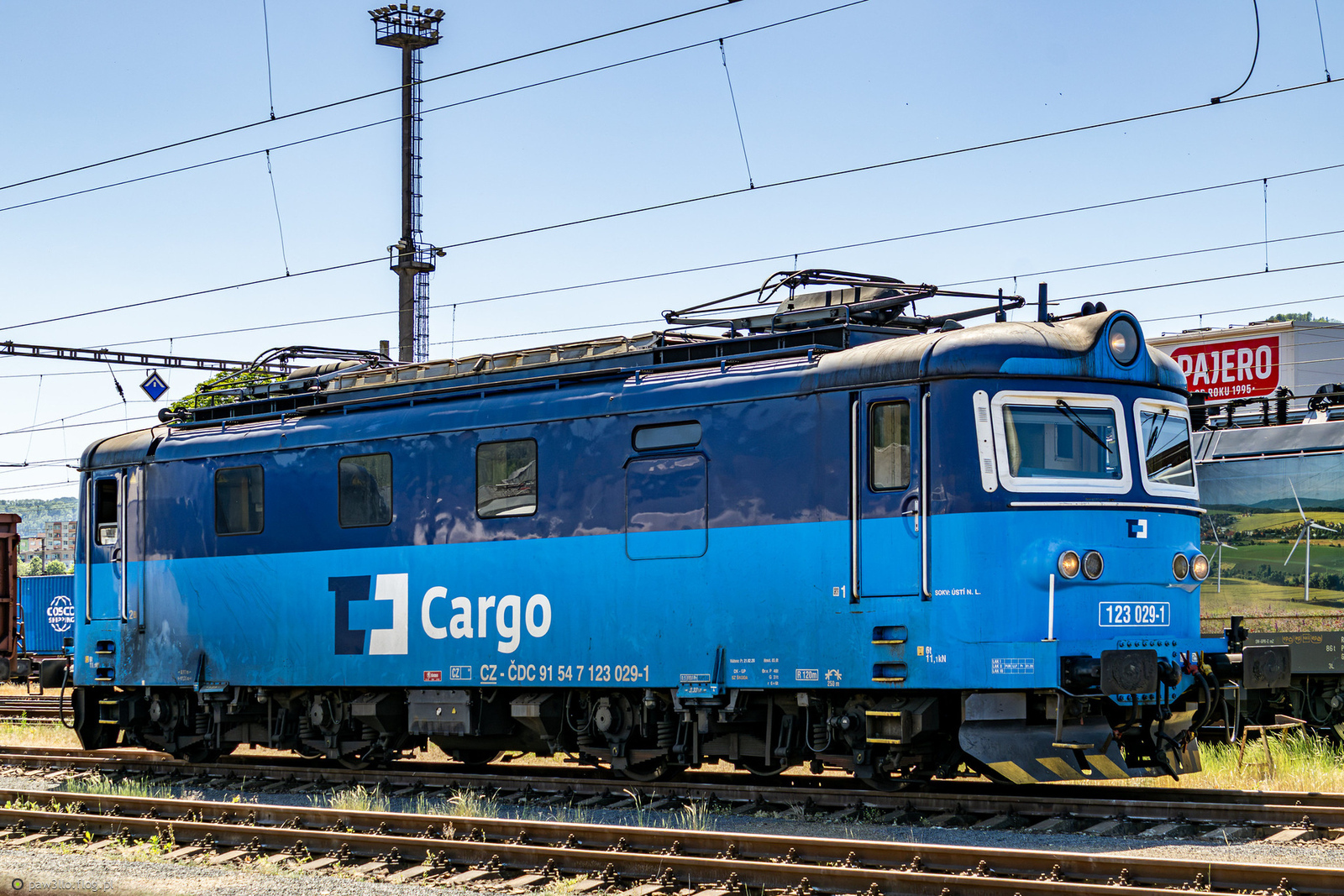 123 029-1 - Škoda 57E2 - CD Cargo