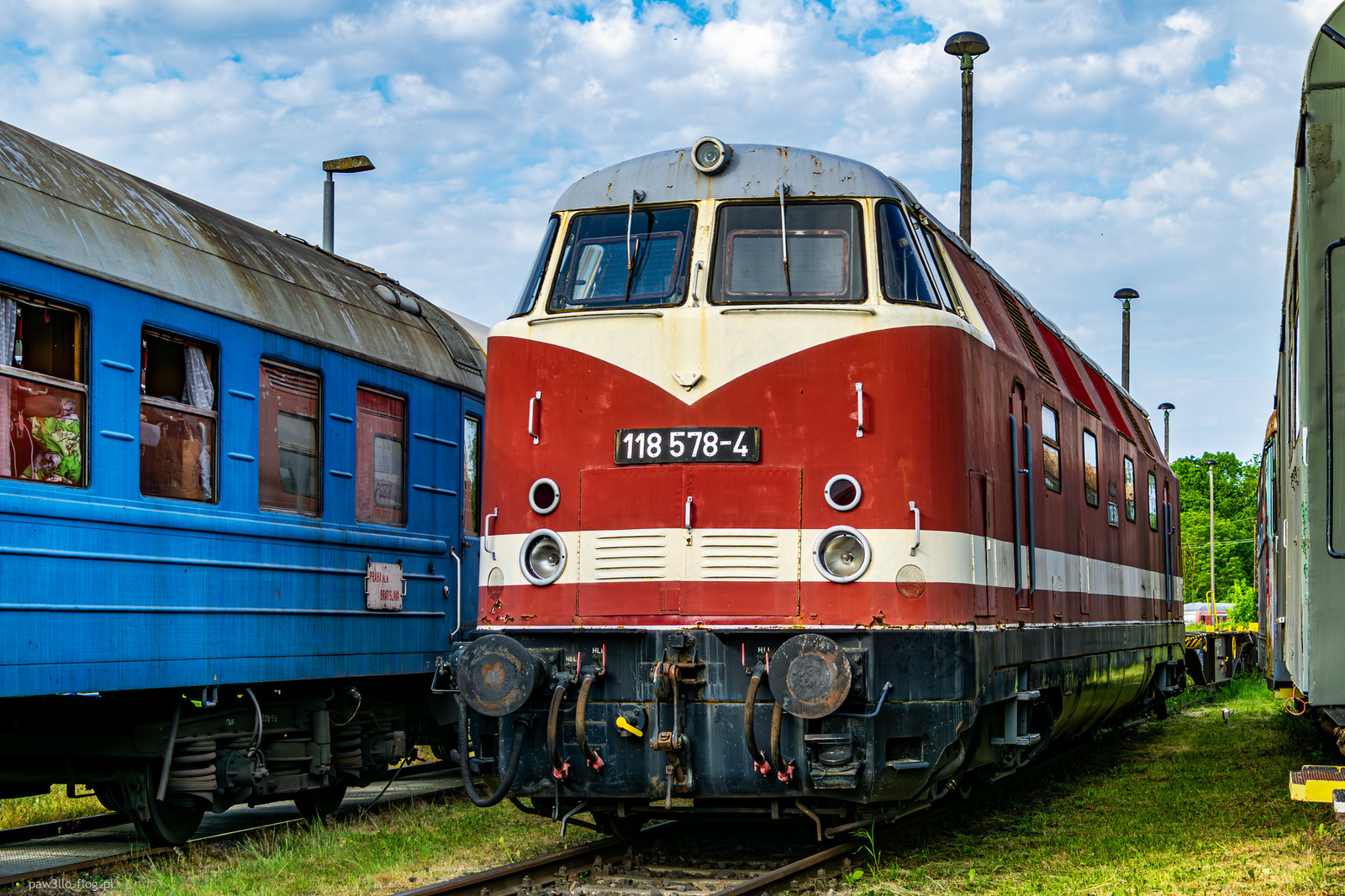 118 578-4 - LKM Babelsberg V180 - Eisenbahnmuseum Weimar