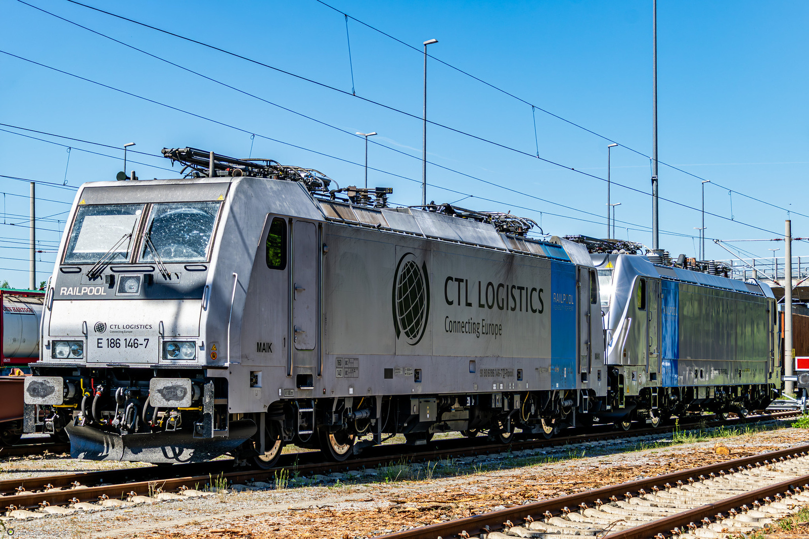 E186 146-7 - Bombardier Traxx MS F140 - Railpool CTL Logistics